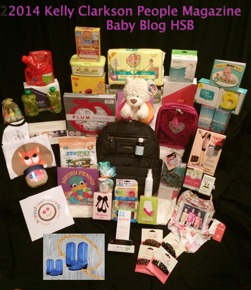 Hollywood Swag Bag Hollywood Baskets baby basket for Kelly Clarkson featured in  People Magazine Baby Blog